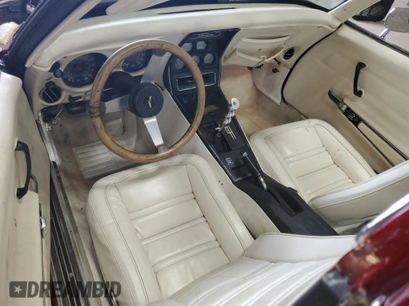 1977 Chevrolet Corvette with VIN 1Z37X7S438954, listed as a Copart auction lot 69469584 with 6,678 mi miles and Clean title. Bid and sale history available at DreamBid. Image 8.