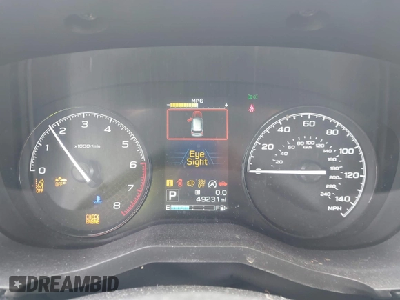 2021 Subaru Forester with VIN JF2SKADC3MH480153, listed as a IAAI auction lot 42258056 with 49,231 mi miles and . Bid and sale history available at DreamBid. Image 7.