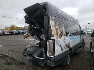 2024 Mercedes-Benz Sprinter Passenger with VIN W1Z4NGHY7RT177962, listed as a Copart auction lot 72429474 with Not Provided miles and Salvage Title. Bid and sale history available at carsss.com. Image 3.