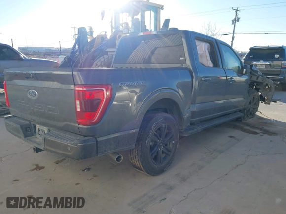 2023 Ford F-150 XL with VIN 1FTEW1C58PFC27803, listed as a IAAI auction lot 41511660 with Not provided miles and . Bid and sale history available at DreamBid. Image 4.