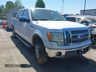 2010 Ford F-150 XL with VIN 1FTFW1CV7AFB08801, listed as a IAAI auction lot 41995312 with 280,286 mi miles. Bid and sale history available at carsss.com. Image 1.