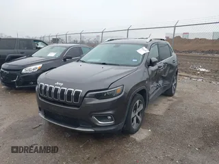 2019 Jeep Cherokee Limited with VIN 1C4PJLDB9KD275094, listed as a IAAI auction lot 41533660 with 75,361 mi miles and . Bid and sale history available at DreamBid. Image 17.