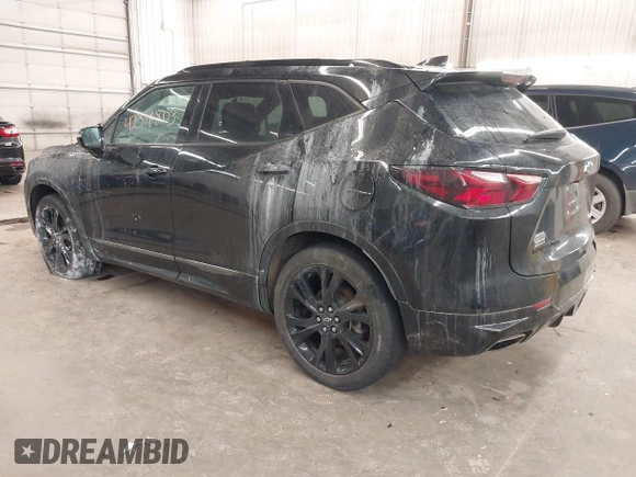 2022 Chevrolet Blazer RS with VIN 3GNKBKRS8NS175932, listed as a IAAI auction lot 42316803 with 46,960 mi miles and . Bid and sale history available at DreamBid. Image 3.