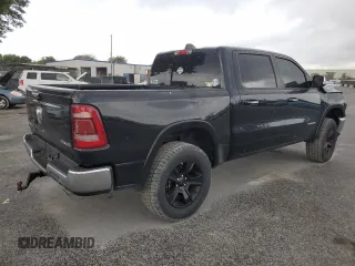 2022 Ram 1500 Laramie with VIN 1C6SRFJT4NN300006, listed as a Copart auction lot 54976775 with 61,436 mi miles and Salvage title. Bid and sale history available at DreamBid. Image 3.