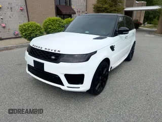 2020 Land Rover Range Rover Sport HST with VIN SALWS2RU1LA726169, listed as a Copart auction lot 57899135 with 87,478 mi miles and Clean title. Bid and sale history available at DreamBid. Image 2.