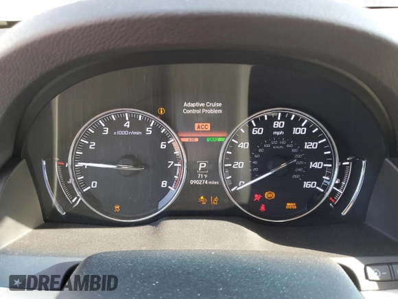 2016 Acura RLX Technology z VIN JH4KC1F53GC000168, wystawiony jako Copart lot #52033685 z przebiegiem 90 274 mil mil oraz Szkoda całkowita • Salvage title. Historia ofert i sprzedaży dostępna na DreamBid. Obrazek 9.