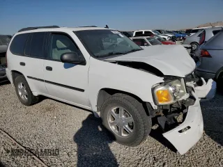 2007 GMC Envoy SLE with VIN 1GKDT13S572171793, listed as a Copart auction lot 75861104 with 0 mi miles and Salvage Title. Bid and sale history available at carsss.com. Image 4.