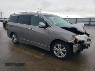 2011 Nissan Quest SL z VIN JN8AE2KP9B9006698, wystawiony jako Copart lot #45771245 z przebiegiem 158 486 mil mil oraz Szkoda całkowita • Salvage title. Historia ofert i sprzedaży dostępna na DreamBid. Obrazek 4.