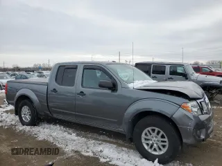 2016 Nissan Frontier SV with VIN 1N6AD0FV7GN767026, listed as a Copart auction lot 44889855 with 58,532 mi miles and Salvage title. Bid and sale history available at DreamBid. Image 4.