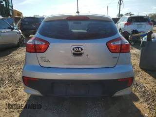 2016 Kia Rio LX with VIN KNADM5A34G6666911, listed as a Copart auction lot 50010045 with 75,479 mi miles and Salvage Title. Bid and sale history available at DreamBid. Image 6.