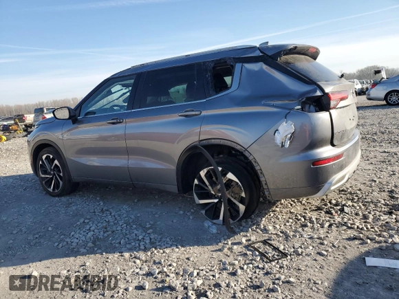 2022 Mitsubishi Outlander SEL z VIN JA4J4VA82NZ060109, wystawiony jako Copart lot #50175355 z przebiegiem 58 925 mil mil oraz Szkoda całkowita • Salvage title. Historia ofert i sprzedaży dostępna na DreamBid. Obrazek 2.