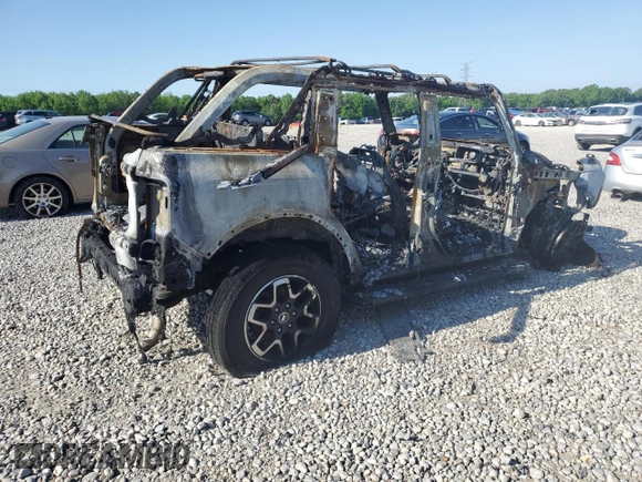 2021 Ford Bronco с VIN 1FMDE5DH5MLB01194, выставлен на аукционе Copart как лот 55064155 с пробегом Не указан миль и На запчасти • Non repairable. История ставок и продаж доступна на DreamBid. Изображение 3.