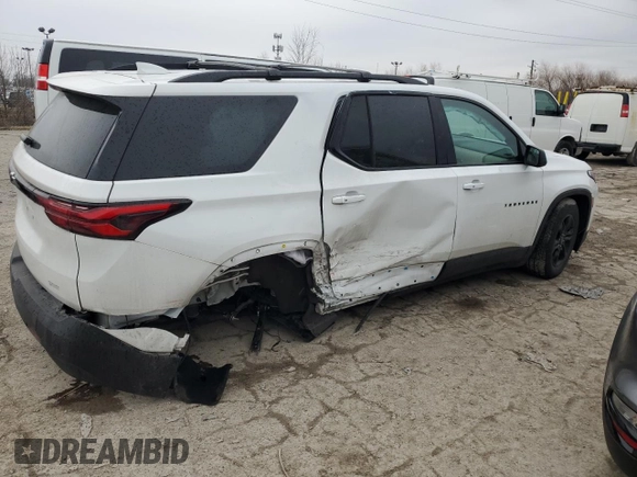 2022 Chevrolet Traverse LS with VIN 1GNEVFKW3NJ116247, listed as a Copart auction lot 43724995 with 52,433 mi miles and Salvage Title. Bid and sale history available at carsss.com. Image 3.