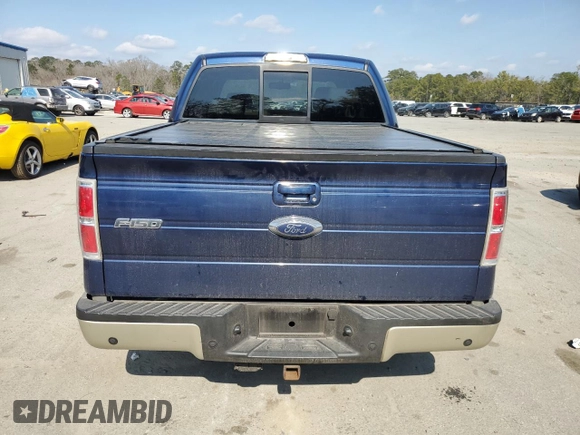 2009 Ford F-150 XL with VIN 1FTPW12VX9FA74998, listed as a Copart auction lot 44105425 with 160,244 mi miles and Salvage Title. Bid and sale history available at carsss.com. Image 6.