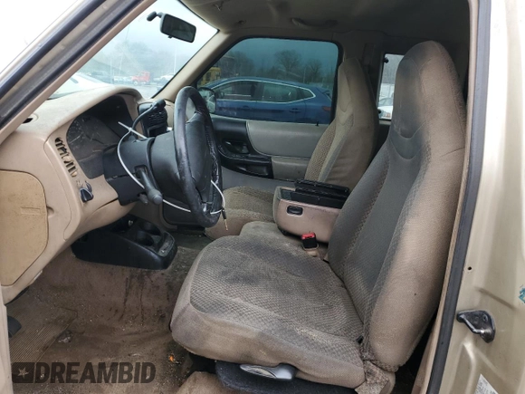 1999 Ford Ranger XL with VIN 1FTYR14V8XPB52646, listed as a Copart auction lot 48453215 with 343,534 mi miles and Salvage Title. Bid and sale history available at carsss.com. Image 7.