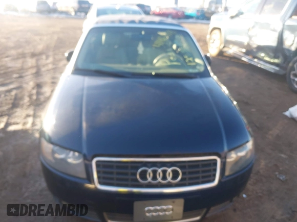 2006 Audi A4 3.0L with VIN WAUDT48H56K005067, listed as a IAAI auction lot 41461718 with 197,728 mi miles. Bid and sale history available at carsss.com. Image 6.