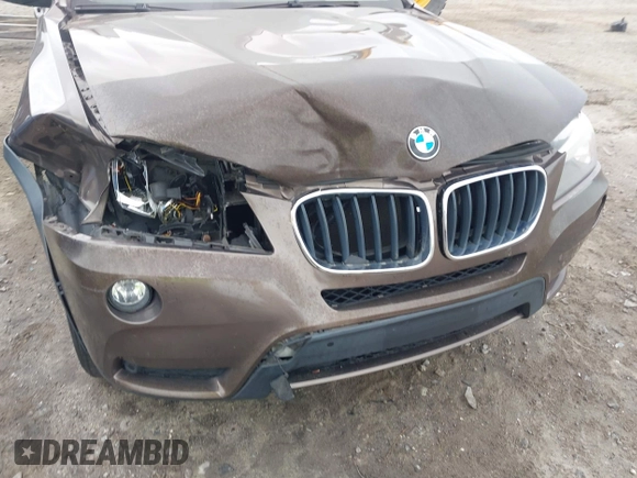 2013 BMW X3 xDrive28i with VIN 5UXWX9C50DLK59656, listed as a IAAI auction lot 41899196 with 130,417 mi miles. Bid and sale history available at carsss.com. Image 18.