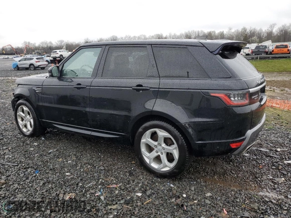 2018 Land Rover Range Rover Sport HSE with VIN SALWR2RV3JA186499, listed as a Copart auction lot 51748675 with 52,183 mi miles and Salvage Title. Bid and sale history available at DreamBid. Image 2.