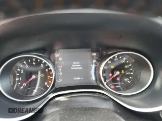 2018 Jeep Compass Altitude with VIN 3C4NJDBBXJT177703, listed as a Copart auction lot 88460305 with 107,983 mi miles and Salvage Title. Bid and sale history available at carsss.com. Image 9.