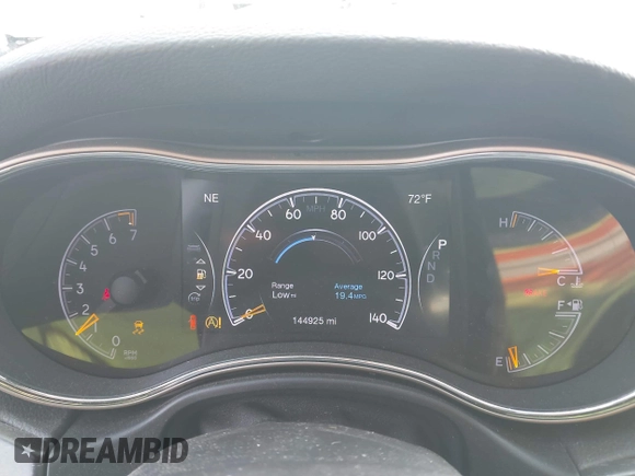 2017 Jeep Grand Cherokee Laredo with VIN 1C4RJFAG0HC706155, listed as a IAAI auction lot 42452967 with 144,925 mi miles and . Bid and sale history available at DreamBid. Image 7.