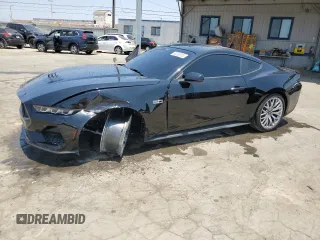 2024 Ford Mustang GT z VIN 1FA6P8CF0R5425311, wystawiony jako Copart lot #62382915 z przebiegiem 9 099 mil mil oraz Szkoda całkowita • Salvage title. Historia ofert i sprzedaży dostępna na DreamBid. Obrazek 1.