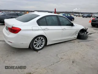 2018 BMW 3 Series 320i with VIN WBA8A9C54JAH12292, listed as a Copart auction lot 46130525 with 33,012 mi miles and Salvage Title. Bid and sale history available at carsss.com. Image 3.