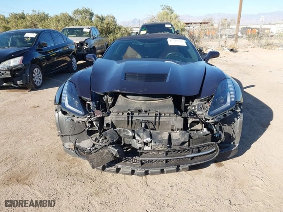2016 Chevrolet Corvette Stingray 2LT with VIN 1G1YD3D70G5100377, listed as a IAAI auction lot 41328352 with 1 mi miles. Bid and sale history available at carsss.com. Image 12.