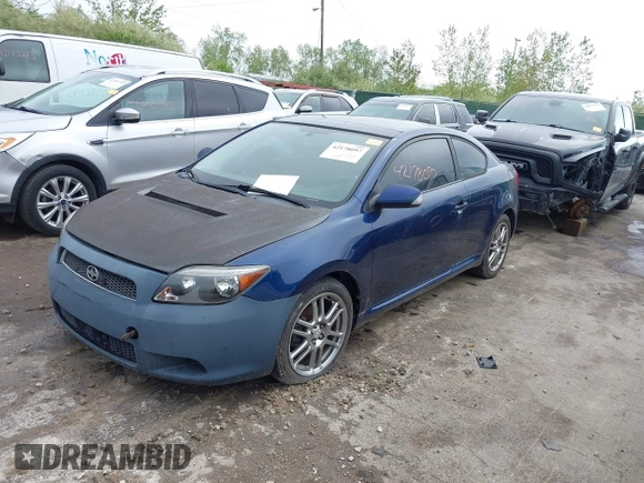 2005 Scion tC with VIN JTKDE177750051166, listed as a IAAI auction lot 42178097 with 205,231 mi miles. Bid and sale history available at carsss.com. Image 2.
