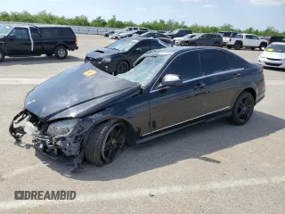 2008 Mercedes-Benz C 300 Sport with VIN WDDGF54X58R030450, listed as a Copart auction lot 53112435 with Not Provided miles and Salvage Title. Bid and sale history available at DreamBid. Image 1.