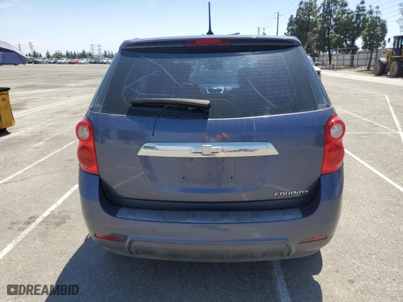 2013 Chevrolet Equinox LS with VIN 2GNALBEK7D6429805, listed as a Copart auction lot 53391765 with 239,049 mi miles and Clean Title. Bid and sale history available at carsss.com. Image 6.