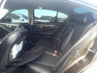 2015 Infiniti Q50 Premium with VIN JN1BV7AP8FM343805, listed as a IAAI auction lot 41752314 with 69,231 mi miles. Bid and sale history available at carsss.com. Image 8.