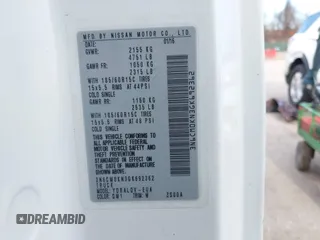 2016 Nissan NV200 S z VIN 3N6CM0KN3GK692362, wystawiony jako IAAI lot #41743123 z przebiegiem 168 260 mil mil oraz . Historia ofert i sprzedaży dostępna na DreamBid. Obrazek 9.