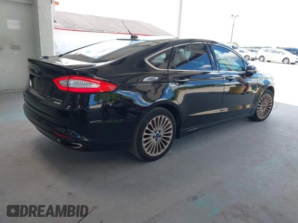 2016 Ford Fusion Titanium with VIN 3FA6P0K99GR235692, listed as a IAAI auction lot 42587743 with 169,467 mi miles and . Bid and sale history available at DreamBid. Image 4.
