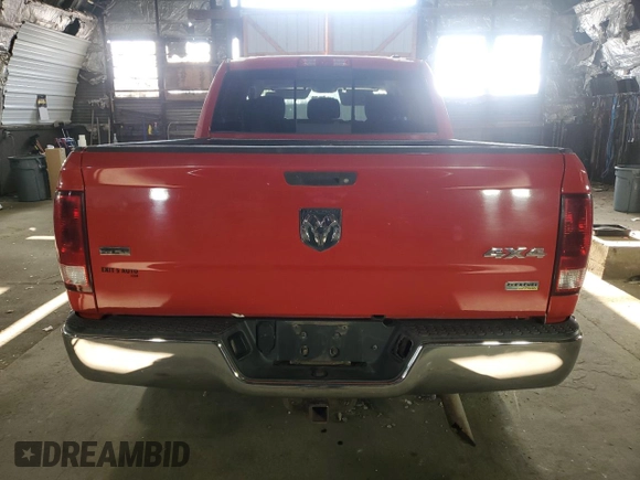 2010 Dodge 1500 SLT with VIN 1D7RV1CP6AS135258, listed as a Copart auction lot 78950034 with Not Provided miles and Salvage Title. Bid and sale history available at carsss.com. Image 6.