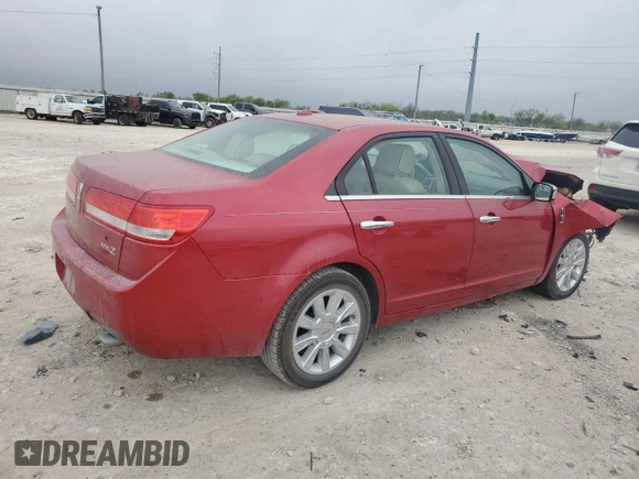 2012 Lincoln MKZ with VIN 3LNHL2GC9CR806683, listed as a Copart auction lot 50515045 with 75,308 mi miles and Salvage Title. Bid and sale history available at DreamBid. Image 3.