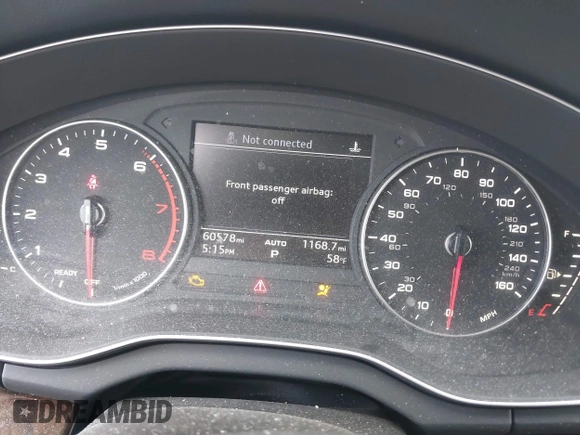 2018 Audi Q5 Premium with VIN WA1ANAFYXJ2173369, listed as a IAAI auction lot 41718714 with 60,578 mi miles and . Bid and sale history available at DreamBid. Image 7.