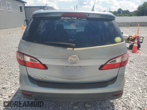 2012 Mazda 5 Touring with VIN JM1CW2CL5C0141969, listed as a Copart auction lot 62771735 with Not provided miles and Salvage title. Bid and sale history available at DreamBid. Image 6.