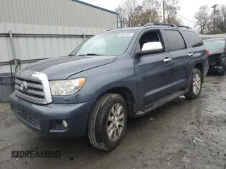 2010 Toyota Sequoia Ltd with VIN 5TDJY5G11AS028204, listed as a Copart auction lot 85012864 with 177,742 mi miles and Salvage Title. Bid and sale history available at carsss.com. Image 1.