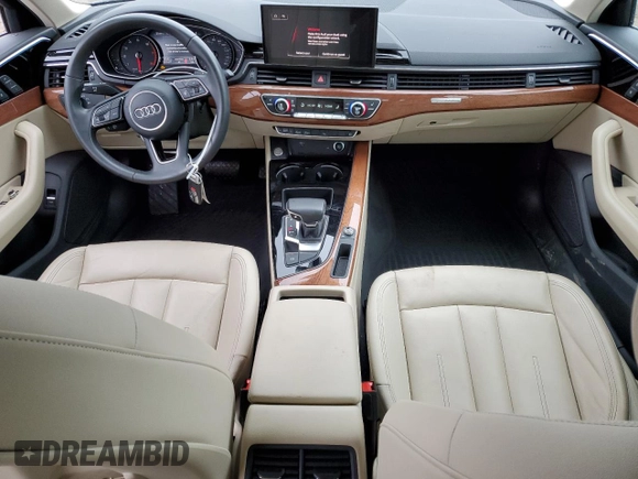 2022 Audi A4 Premium z VIN WAUABAF43NN001312, wystawiony jako Copart lot #78381784 z przebiegiem 15 552 mil mil oraz Szkoda całkowita • Salvage title. Historia ofert i sprzedaży dostępna na DreamBid. Obrazek 8.