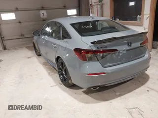 2025 Honda Civic Si with VIN 2HGFE1E5XSH474804, listed as a IAAI auction lot 41931584 with 2,520 mi miles and . Bid and sale history available at DreamBid. Image 3.