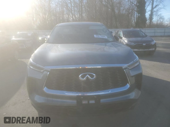 2024 Infiniti QX60 Pure with VIN 5N1DL1ESXRC342409, listed as a Copart auction lot 86615684 with 12,602 mi miles and Salvage title. Bid and sale history available at DreamBid. Image 5.