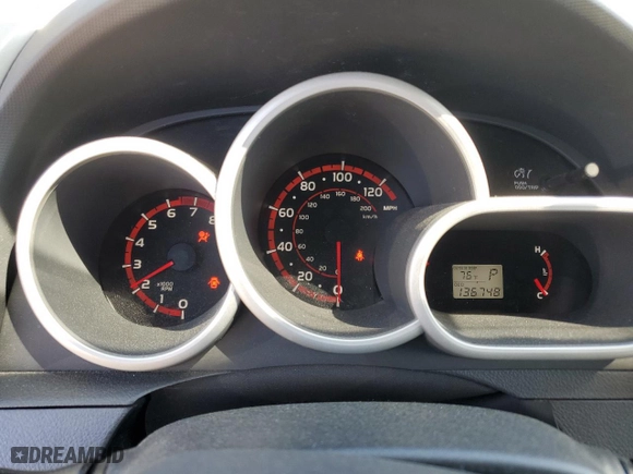 2009 Toyota Matrix with VIN 2T1KU40E79C186820, listed as a Copart auction lot 50602825 with 136,748 mi miles and Salvage Title. Bid and sale history available at carsss.com. Image 9.
