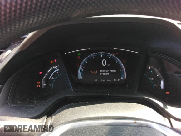 2020 Honda Civic LX z VIN 2HGFC2F64LH551171, wystawiony jako Copart lot #48491715 z przebiegiem 56 715 mil mil oraz Szkoda całkowita • Salvage title. Historia ofert i sprzedaży dostępna na DreamBid. Obrazek 9.