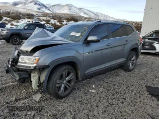 2019 Volkswagen Atlas SE z VIN 1V2XR2CA1KC524598, wystawiony jako Copart lot #85163674 z przebiegiem 124 944 mil mil oraz Szkoda całkowita • Salvage title. Historia ofert i sprzedaży dostępna na DreamBid. Obrazek 1.