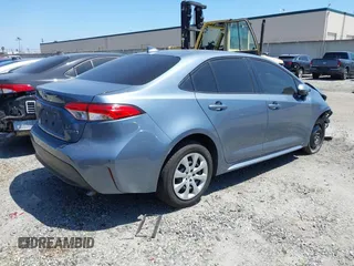 2023 Toyota Corolla Hybrid LE with VIN JTDBCMFE3P3006264, listed as a IAAI auction lot 41923213 with 75,849 mi miles and . Bid and sale history available at carsss.com. Image 4.