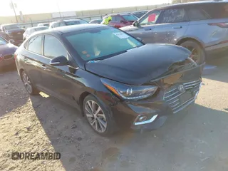 2022 Hyundai Accent Limited with VIN 3KPC34A67NE157277, listed as a IAAI auction lot 41810858 with 39,903 mi miles. Bid and sale history available at carsss.com. Image 1.
