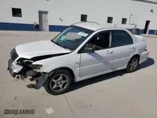 2002 Mitsubishi Lancer OZ-Rally with VIN JA3AJ86E72U081253, listed as a Copart auction lot 48244185 with 260,671 mi miles and Salvage Title. Bid and sale history available at carsss.com. Image 1.