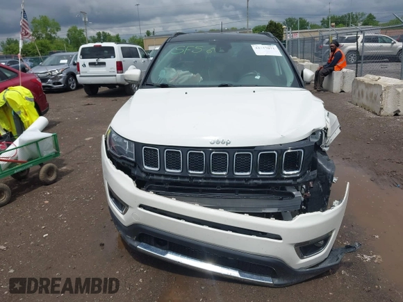 2021 Jeep Compass Limited с VIN 3C4NJDCB6MT503676, выставлен на аукционе IAAI как лот 42237071 с пробегом 54 631 миль миль и . История ставок и продаж доступна на DreamBid. Изображение 13.