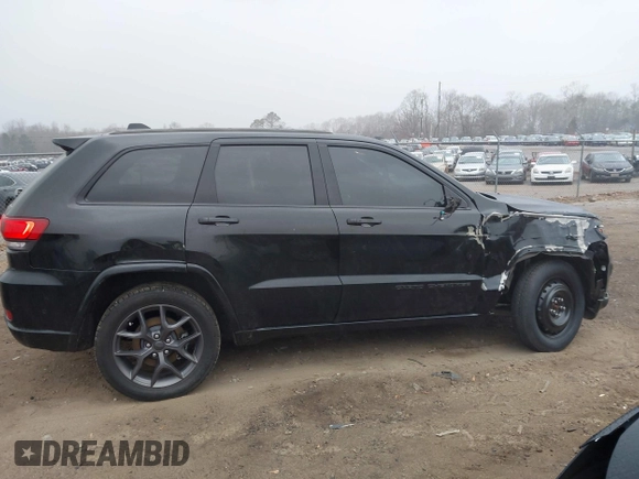 2021 Jeep Grand Cherokee 80th Anniversary with VIN 1C4RJFBG2MC614814, listed as a IAAI auction lot 41486793 with 88,089 mi miles and . Bid and sale history available at DreamBid. Image 14.