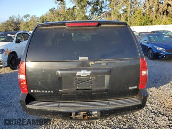 2010 Chevrolet Suburban LS with VIN 1GNUCHE08AR239090, listed as a Copart auction lot 76186564 with 0 mi miles and Salvage Title. Bid and sale history available at carsss.com. Image 6.